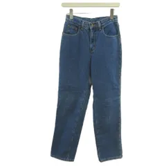 エルエルビーン L.L.BEAN デニム ジーンズ 2 ブルー 無地 ストレートレッグ /MD ■GY49のサムネイル