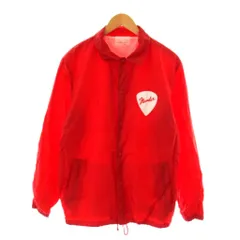 ナンバーナイン NUMBER (N)INE × ステュディオス STUDIOUS コーチジャケット 上着 L 赤 レッド 長袖 レギュラーカラー ロゴ ナイロン 118150148 /AN56 ■MAのサムネイル