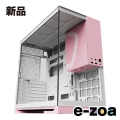 Geometric Future ジオメトリックフューチャー Model 5 Pastel Pink PCケース ミドルタワー 白 パステルピンク ピラーレス GF-M5-PK (2637861)のサムネイル