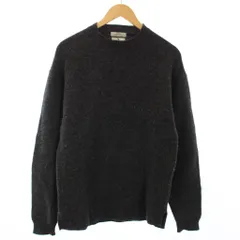 ジャーナルスタンダード レリューム JOURNAL STANDARD relume HAMILTON LAMBWOOL 21AW ニット セーター クルーネック 長袖 M ダークグレー 21080464600030 /TK ▲Hのサムネイル