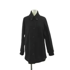 クロコダイル CROCODILE ジャケット ブルゾン 上着 LL 黒 ブラック 無地 スタンドカラー 長袖 /GR ■ECB003のサムネイル