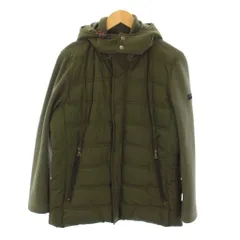 ハッシュパピー Hush Puppies ジャケット 上着 M 緑 グリーン フード 中綿 キルティング 長袖 /LP ■ECB003のサムネイル