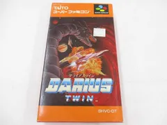  中古品 ゲーム スーパーファミコン ソフト ダライアスツイン 箱説付きのサムネイル