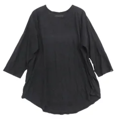 SOPHNET. ソフネット カットソー RAGLAN SLEEVE FOOTBALL WIDE TEE 七分袖 Tシャツ 無地 コットン トップス ブラック S メンズ 【中古】のサムネイル