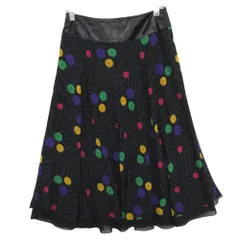 SONIA by SONIA RYKIEL ソニアバイソニアリキエル スカート スカート カラフルボタン ブラック 36【S】 レディース 【中古】のサムネイル