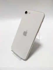 iPhoneSE3 128GB SIMフリー バッテリー97%  保証付き 本体 中古 スターライト 傷や汚れあり【257】のサムネイル