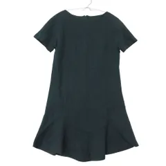 CARVEN カルヴェン 半袖Ｔシャツ チュニック コットン ポルトガル製 フリル ダークグリーン S レディース 【中古】のサムネイル