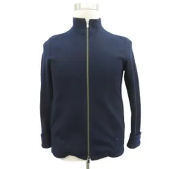 ミッシェルクランオム M.K HOMME ジャケット 上着 ミドル丈 46 紺 ネイビー スタンドカラー /SM7 ■ECC004のサムネイル