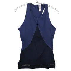 adidas by Stella McCartney アディダスバイステラマッカートニー タンクトップ ストレッチ ジャージー素材 ノースリーブ カットソー パープル S レディース 【中古】のサムネイル