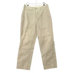 RALPH LAUREN RUGBY ラルフローレンラグビー チノパンツ スタンダードイシュー 無地 ジップフライ ストレート 裾切替 ライトベージュ 28/30【M】 メンズ 【中古】のサムネイル