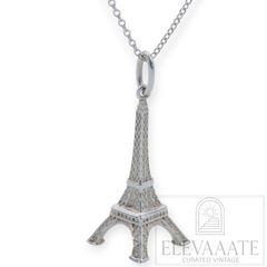 希少 美品 Tiffany&Co. ティファニー エッフェル塔 シルバー