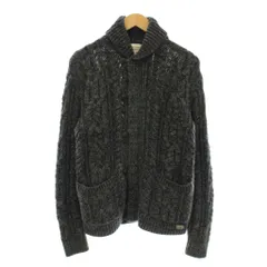 デニム&サプライ ラルフローレン DENIM & SUPPLY RALPH LAUREN ニットジャケット カーディガン ケーブル 長袖 ジップアップ コットン XS グレー 788559480002 /KUのサムネイル