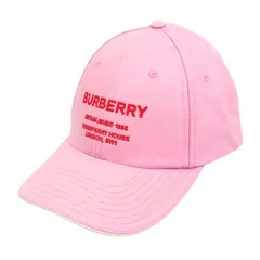 バーバリー ロゴ エンブロイダリー キャップ 8048725 ユニセックス ピンク BURBERRY【中古】 【アパレル・小物】のサムネイル