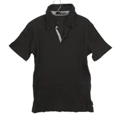 Calvin klein Jeans カルバンクラインジーンズ ポロシャツ ニット 半袖 スキッパー コーデュロイ 切替 タイト ストレート ダークグレー L【L】 メンズ 【中古】のサムネイル