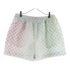 LOUIS VUITTON (ルイヴィトン) 22SS グラディエント モノグラム メッシュショーツ ハーフパンツ マルチ RM221 KD2 HMP83Wのサムネイル