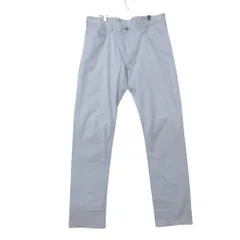 Emporio Armani エンポリオ・アルマーニ チノパンツ ボトムス ストレート テーパード フルレングス ブルー 33【XL】 メンズ 【中古】のサムネイル