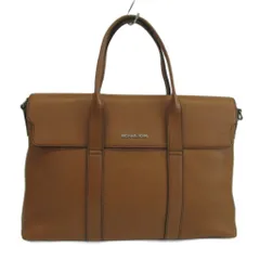 マイケルコース MICHAEL KORS クーパー COOPER ビジネスバッグ ブリーフケース 牛革 ペブルドレザー ロゴ 茶色 ブラウン 37S4LCOA6L /XZ ■GY18のサムネイル