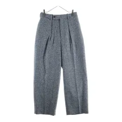 MARKAWARE (マーカウェア) CASHMERE WOOL TROUSERS カシミヤトラウザーズパンツ グレー A23D-09PT01Cのサムネイル