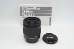 良品 Nikon ニコン AF ZOOM NIKKOR 28-80mm F3.3-5.6G フルサイズ ズームレンズ 260804fのサムネイル