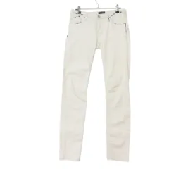 ARMANI JEANS アルマーニ・ジーンズ デニムパンツ ストレッチ スキニー ブリーチ加工 スリム ジーンズ ジーパン ホワイト 25 レディース 【中古】のサムネイル