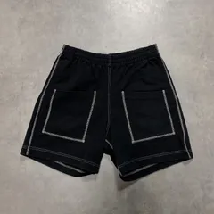 GQ6374◇AURALEE：HIGH DENSITY ORGANIC COTTON JERSEY SHORTS◇3◇ブラック系 オーラリー A22SP02PS ハーフパンツ ショーツ ショートのサムネイル