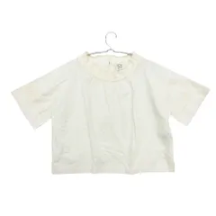 RNA アールエヌエー RNA-N ブラウス メローリブネック 半袖 シャツ プルオーバー カットソー トップス アイボリー M レディース 【中古】のサムネイル
