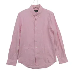 FRED PERRY フレッドペリー 長袖シャツ ボタンダウン オックスフォード カットソー トップス ピンク XS メンズ 【中古】のサムネイル