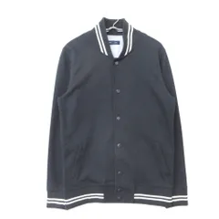 SHIPS シップス ブルゾン アウター 長袖 上着 前開き 切替 リブ 無地 スナップボタン ネイビー メンズ 【中古】のサムネイル