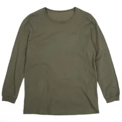 イッセイミヤケ メンISSEY MIYAKE MEN バックロゴベーシックカットソー カーキ1のサムネイル