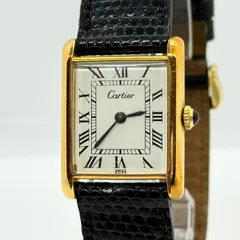 CARTIER カルティエ プレ タンク LM ホワイト 手巻き レディース ヴィンテージ 腕時計 稼働品 箱 保証書のサムネイル