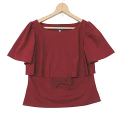 M'S GRACY エムズグレイシー カットソー リボン パフスリーブ 半袖