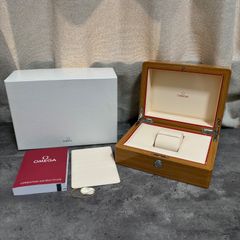 オメガ OMEGA 時計箱 ケース 空箱 木箱 - メルカリ