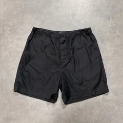 GQ6377◇AURALEE：FINX SHUTTLE OX SHORTS◇3◇ブラック系 A21SS02FO オーラリー ハーフパンツ ショーツ ショートのサムネイル