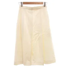 クレージュ courreges スカート 61-89 白 ホワイト プリーツ 無地 Aライン /SCのサムネイル