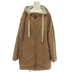 マックスマーラ MAX MARA  21年製 The CUBE ザキューブ マウンテンパーカー ナイロン ジャケット ポーチ付 38 ベージュ 902113276 /☆Gのサムネイル