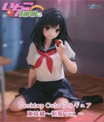 [중고] 피규어 히가시죠 아야 [딸기 100%] Desktop Cute 피규어 히가시죠 아야 ~ 유니폼 ver.~