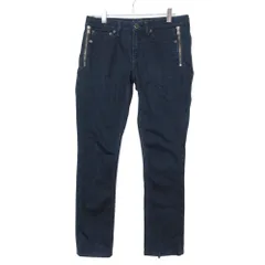 MARC BY MARC JACOBS マークバイマークジェイコブス デニムパンツ スキニー ジーンズ 裾ファスナー スリム ボトムス サイドファスナー ローライズ ブルー 27【M】 レディース 【中古】のサムネイル
