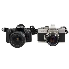 186000 動作未確認 現状品 MINOLTA フィルムカメラ Sweet SRT101 2点まとめ売りのサムネイル