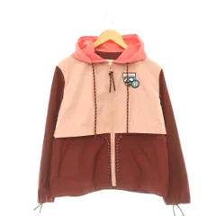 コーチ COACH × ディズニー マウンテンパーカー ジップアップ フード XS ピンク スモークピンク ボルドー マルチカラー /DO ■OSのサムネイル