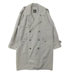 Ermenegildo Zegna エルメネジルドゼニア トレンチコート ライナー アウター コットン ロング ライトグレー 50【XL】 メンズ 【中古】のサムネイル