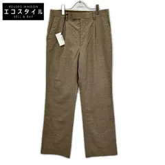 AURALEE　オーラリー　A25SP03WT 25SS TOP LIGHT BROWN/ベージュ SUPER FINE TROPICAL WOOL SLACKS スラックスパンツ　4のサムネイル