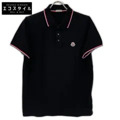 MONCLER　モンクレール　MAGLIA POLO MANICA CORTA ロゴワッペン ポロシャツ　Mのサムネイル