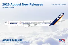 エアバス A340-500 F-WWTE 1/200 SQwings エアバス A340-500 F-WWTE 1/200 L2269(通常版) - メルカリ