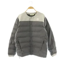 カリマー karrimor 中綿ジャケット ノーカラー ロゴ S チャコール グレー /ES ■GY18のサムネイル