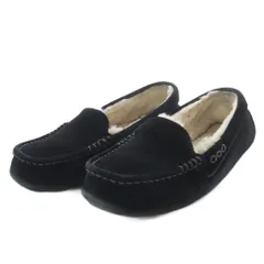 アグ オーストラリア UGG australia アンスレー ANSLEY モカシンシューズ スリッポン スエード ブラック US7 3312 /YO38 ■GY35のサムネイル