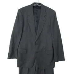 美品 Pierre Cardin ピエールカルダン スーツ 千鳥柄 セットアップ シングル 2B ジャケット パンツ グレー YA7【XL】 メンズ 【中古】のサムネイル