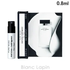 【ミニサイズ】 ナルシソロドリゲス NARCISO RODRIGUEZ ピュアムスクフォーハー EDP 0.8ml ミニフレグランス ミニ香水 [506619]〔メール便発送〕のサムネイル