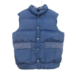 WOOLRICH ウールリッチ ダウンベスト 90's アウター ノースリーブ ネイビー M【M】 メンズ 【中古】のサムネイル