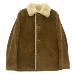 CELINE セリーヌ 24AW 2D500039F.14CI LOOSE COAT WITH SHEARLING INNER LINING IN SPLIT CALFSKIN シアリングコート スウェードジャケット ムートンブルゾン 【美品】【中古】のサムネイル