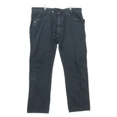 ERMANNO SCERVINO エルマンノ シェルヴィーノ デニムパンツ ユーズド加工 ダメージ加工 ストレート Gパン ジーンズ ボトムス イタリア製 ネイビー 54【XXXL】 メンズ 【中古】のサムネイル